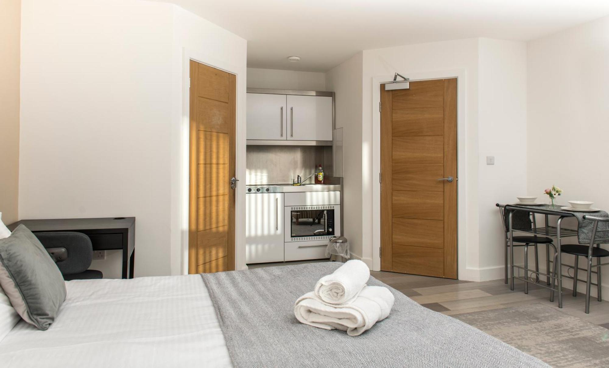 プレストンCozy Studio Flat For Rentアパートメント エクステリア 写真